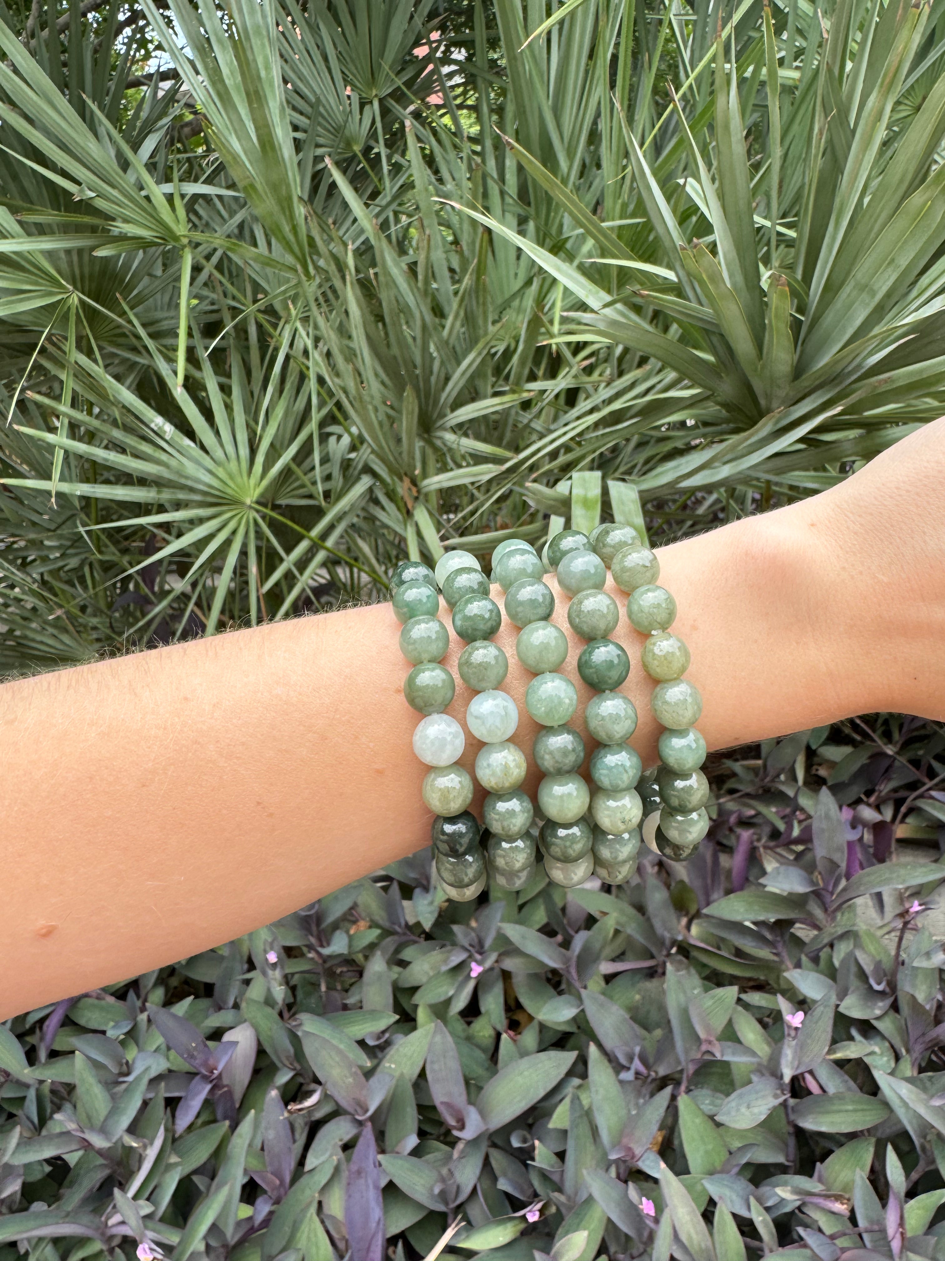 Jade Beaded Bracelet