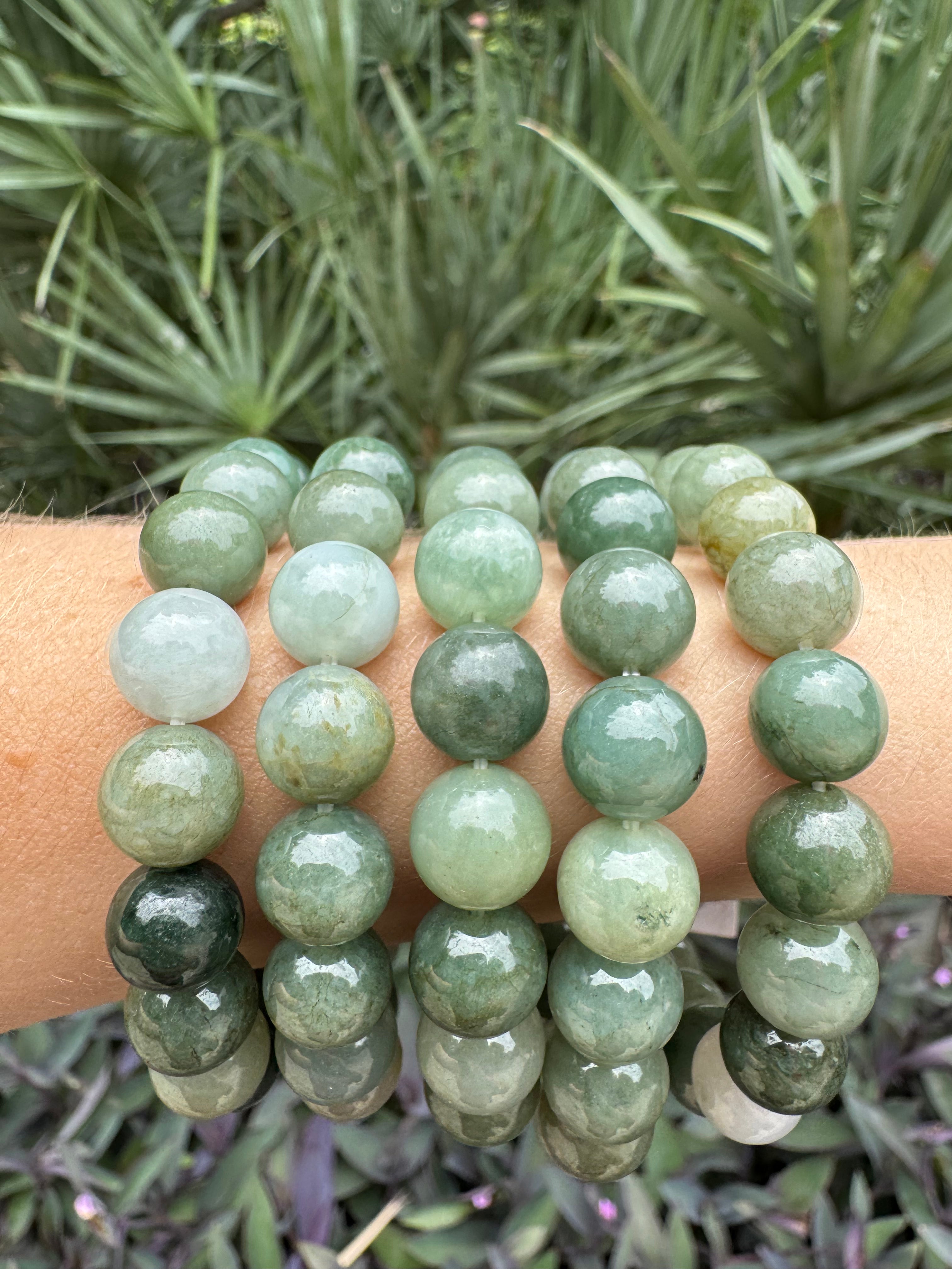 Jade Beaded Bracelet