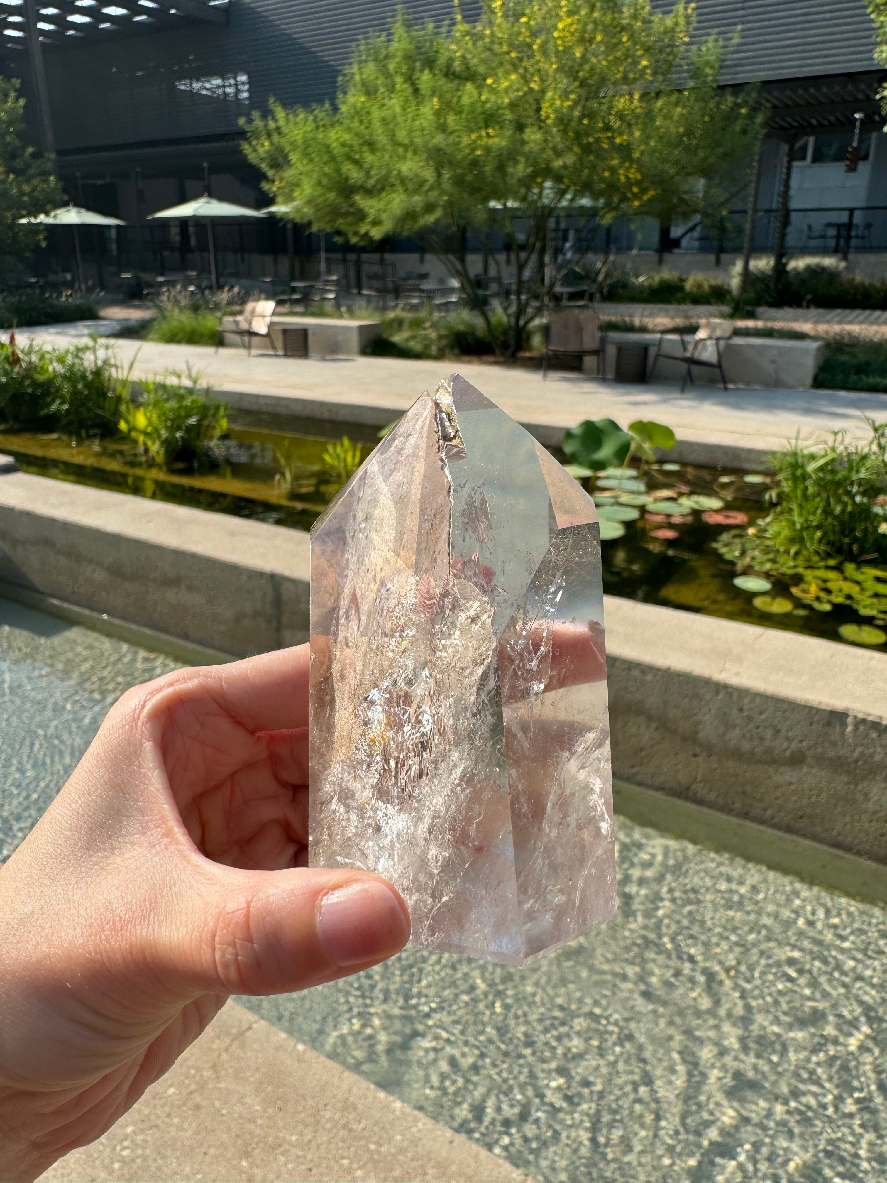 Garden Quartz Tower