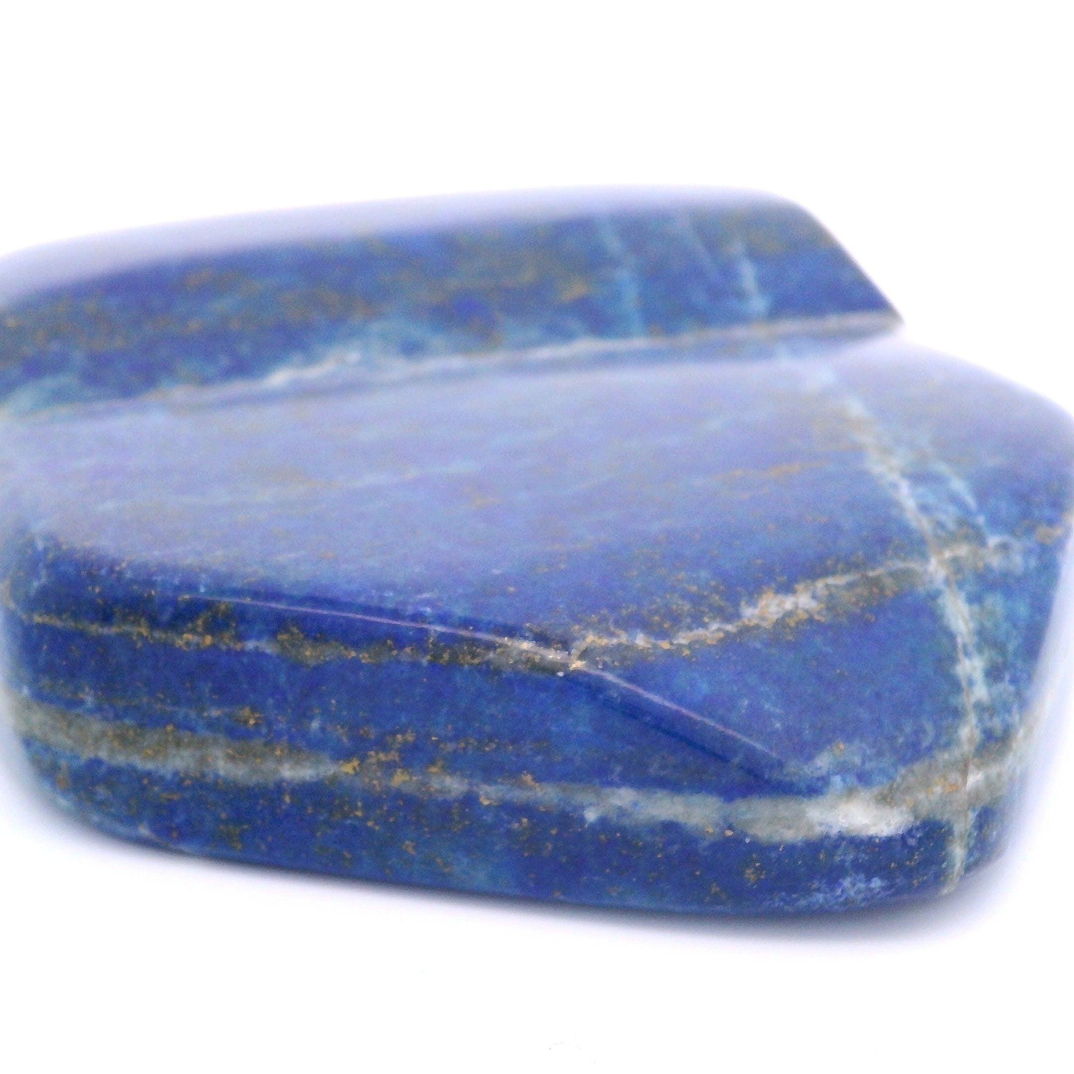 Freeform Carved Lapis Lazuli Slab