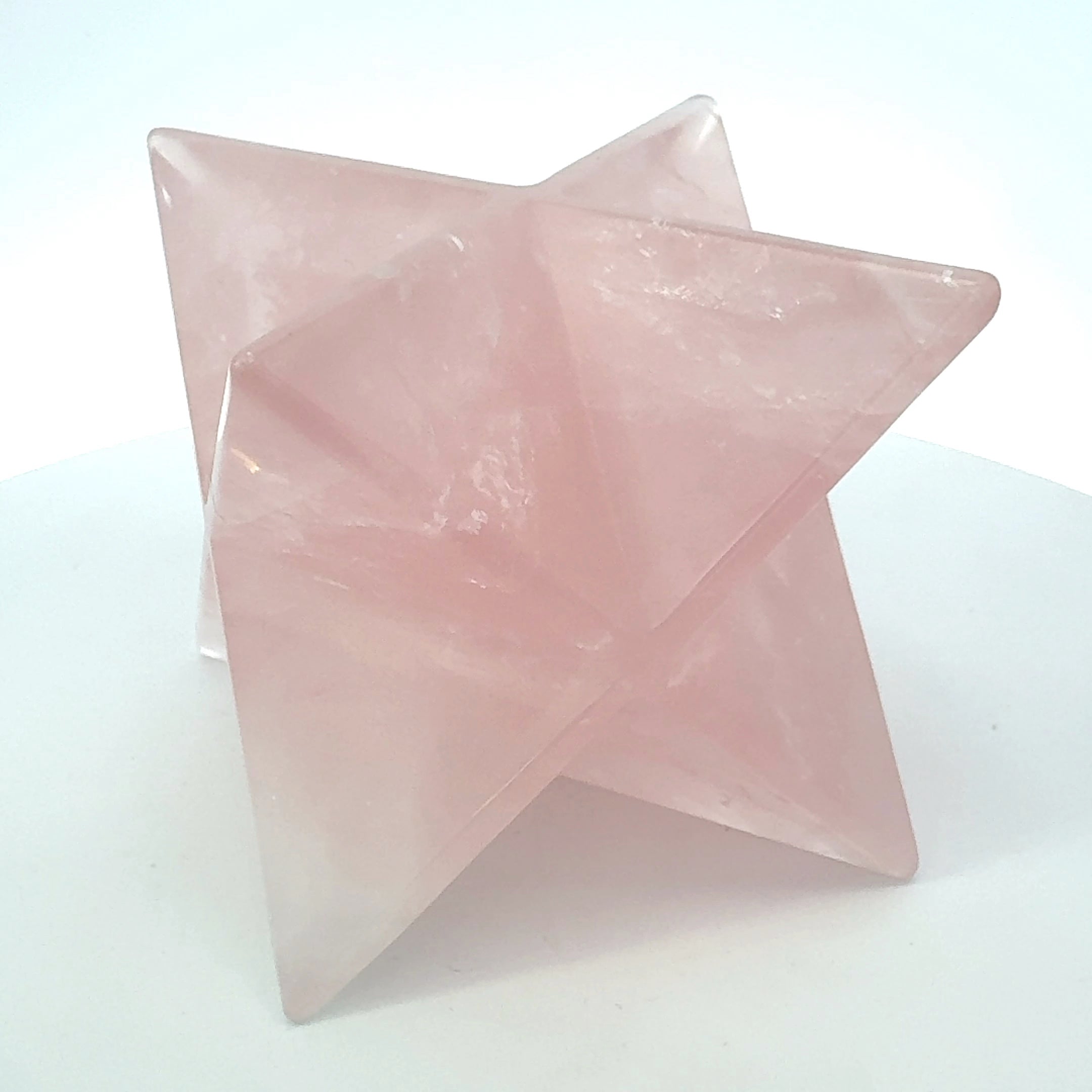 Rose Quartz Merkaba