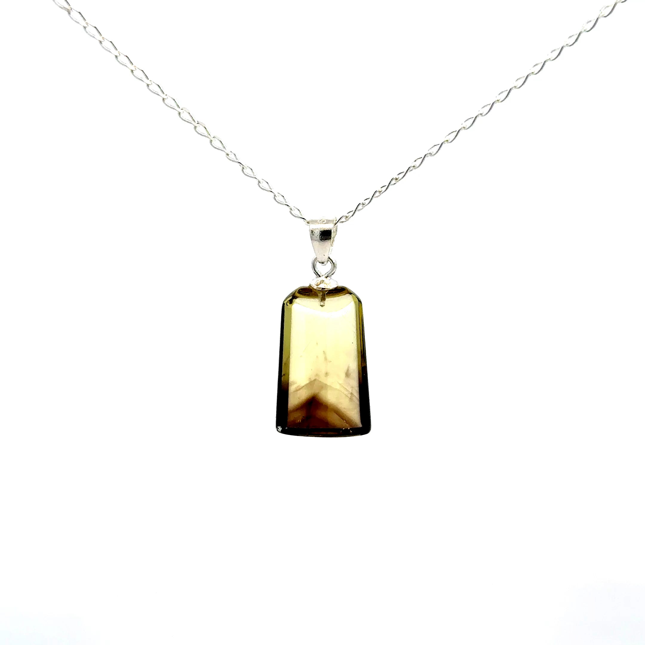 Citrine Necklace in Sterling Silver