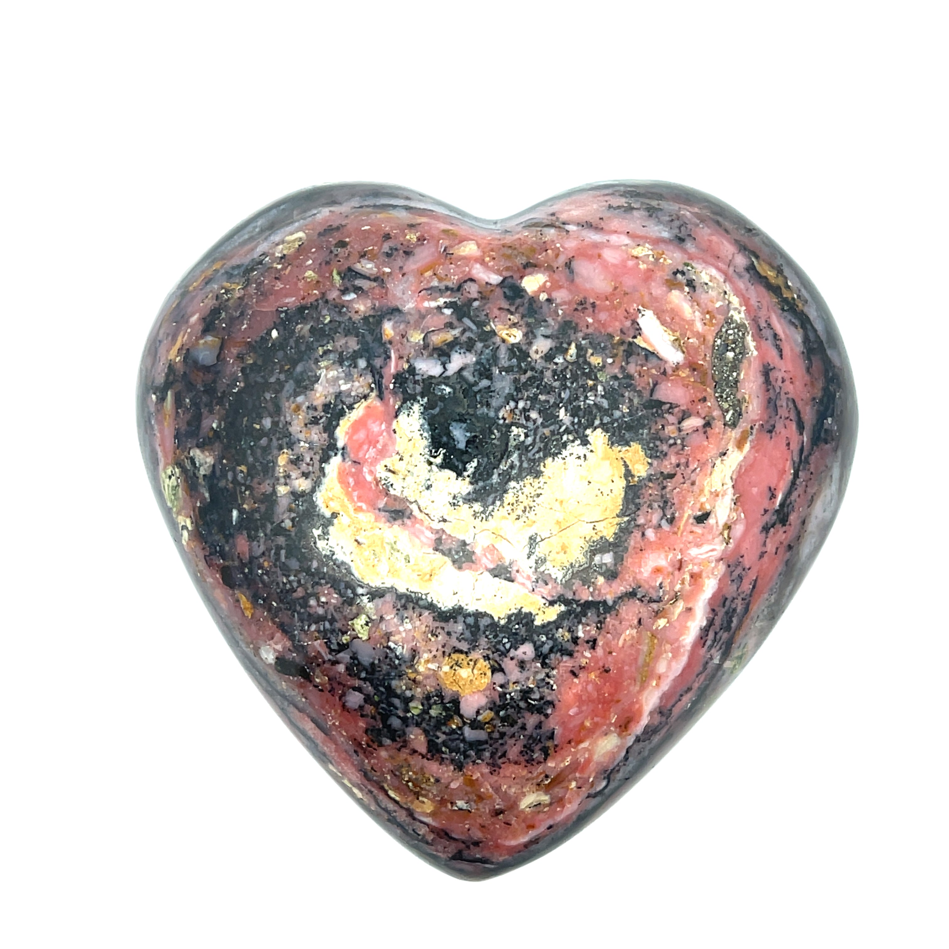 Strawberry Opal Heart