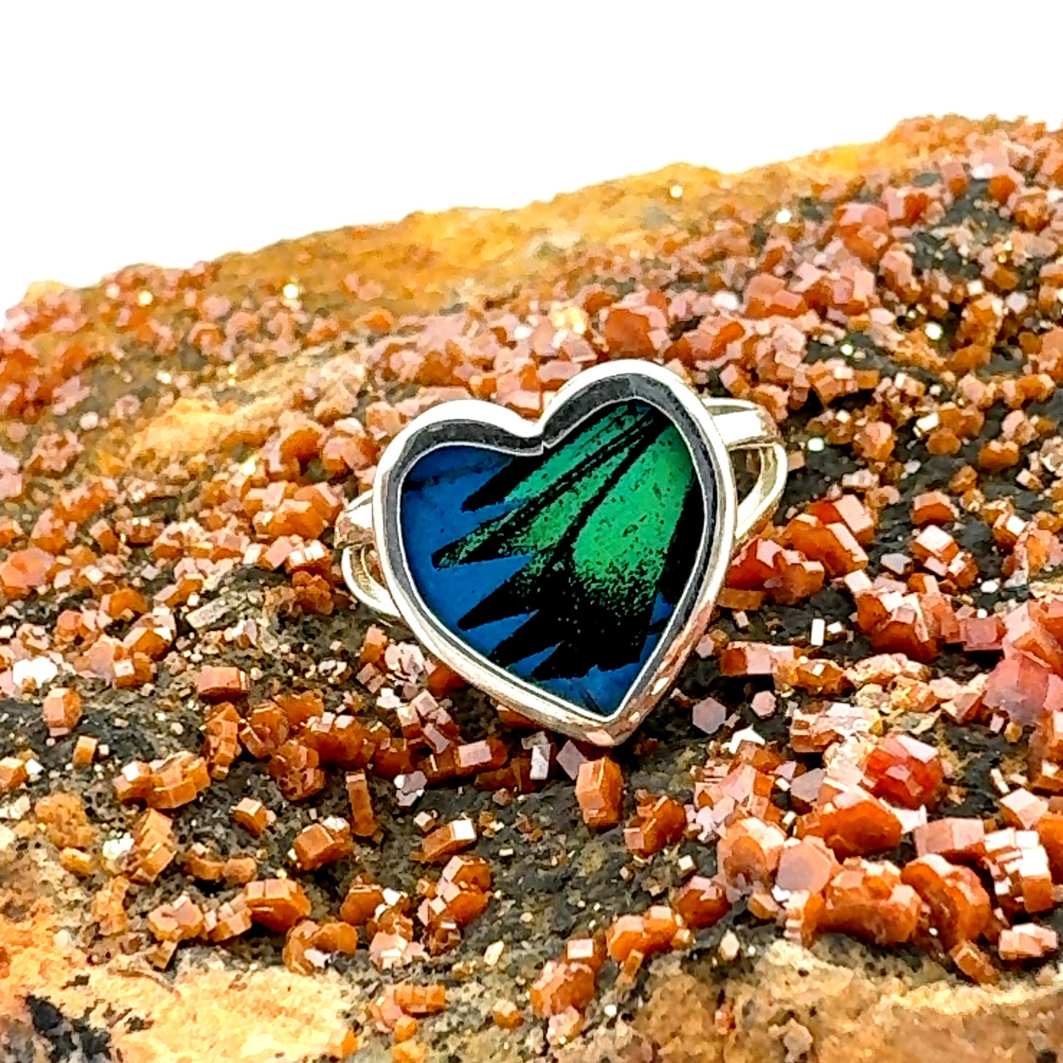 Sterling newest Butterfly Wing Ring