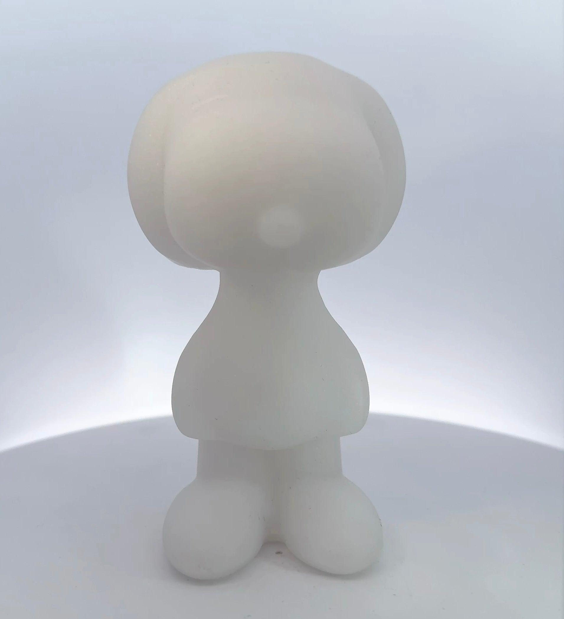 White Jade Snoopy Figurine